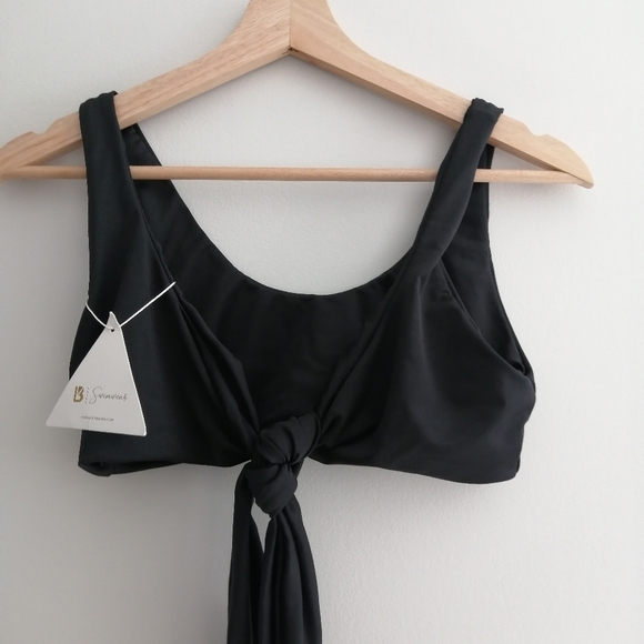 NWT Buffbunny Swimwear Wrap Around Self Tie Bikini Swim Top Small - Picture 6 of 14
